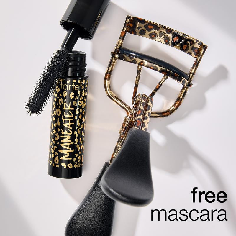 Tarte Maneater Home & To-Go Mascaras + Lash Curler