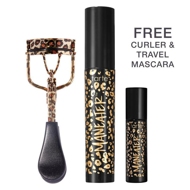 Tarte Maneater Home & To-Go Mascaras + Lash Curler